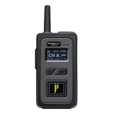 Pliant MicroCom XR Full Duplex Wireless Beltpack. Supports 10 talkers & unlimited listeners