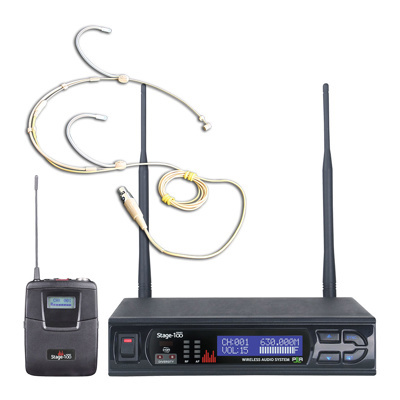Parallel High Quality Headset wireless systempackage.Half rack