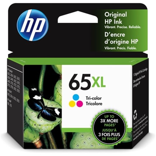 HPHP 65XL HIGH YIELD TRI-COLOR ORIGINAL INK CARTRIDGEInkJet Cartridges