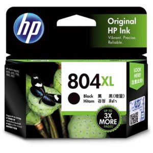 HPHP 804XL BLK INK CART 600 PAGES FOR HP ENVY 6220 6222 7120 7820 7822InkJet Cartridges