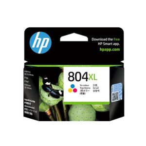 HPHP 804XL TRI-COLOR INK CART 415 PAGES FOR HP ENVY 6220 6222 7120 7820 7822InkJet Cartridges