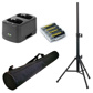 Parallel HX-158x & HX-2510 External DC Power Supply (12V1079B+12E0002) Inc Power Lead - Image 2