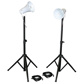 Parallel Canvas zippered speaker stand and accessories bag with shoulder carry strap - Image 3