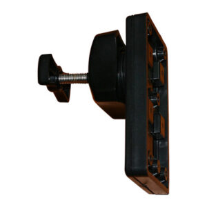 inDESIGN Articulated Wall bracket for ID-BGM 4. Rear mount. Black