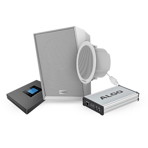 IVSECIVSEC IP AUDIO SOLUTION FOR GROCERY STORES 1 x AL-8301 1 x GR-UCM6301 8 x IVNS300YANVR - Accessories