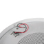 Atlas IED 8" Dual Cone Sound Masking Speaker with 4-Watt 70V Transformer and Enclosure - White and Round - Image 4