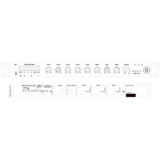 inDESIGN Multi Media Mixer Amplifier 120watts 1RU - Image 2