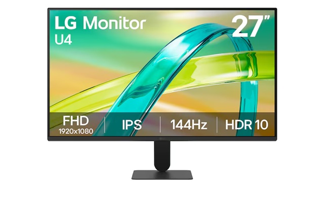 LG 27' IPS Full HD 144Hz Monitor