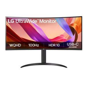 LG 34' UltraWide™ 100Hz WQHD Curved (1800R) Monitor