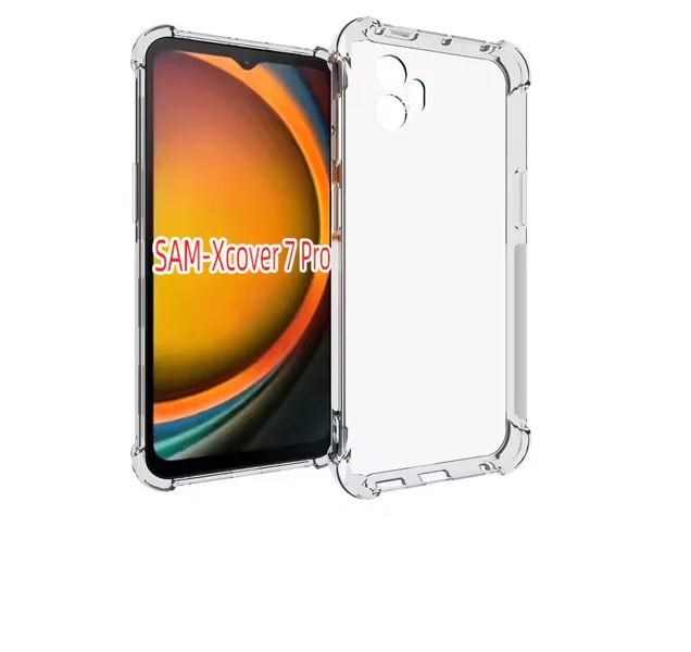 USP Samsung Galaxy Xcover7 Pro (6.6') Jelly Clear Case - Shockproof