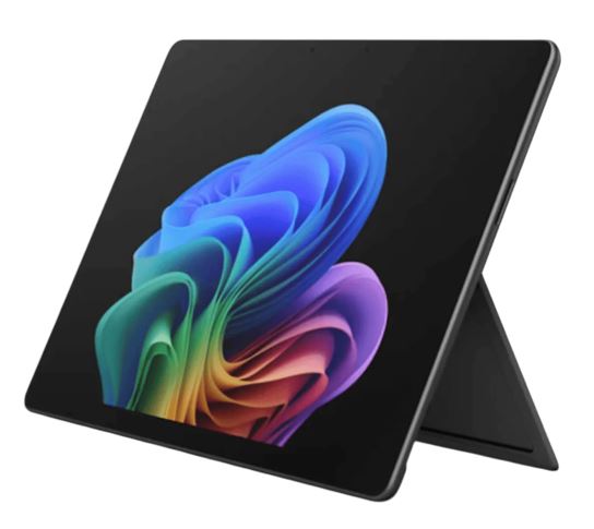 Microsoft Surface Pro 12 13' Touch Copilot+ Intel Core Ultra 5 16GB 512GB SSD WIN11P USB-C Thunderbolt WIFI7 BT Camera Black 2YR WTY -EU required – Microsoft NBMS-PRO12-CU516512B 2-in-1 Yoga X360 Flip Notebook Product Image