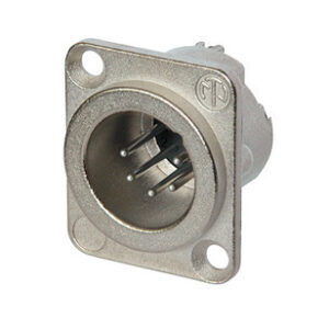 Neutrik 5 pin male chassis mount connector
