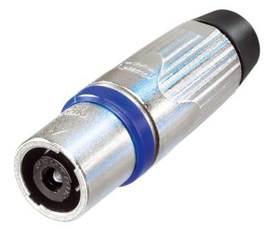 Neutrik Male 4 pole in-line locking speaker connector