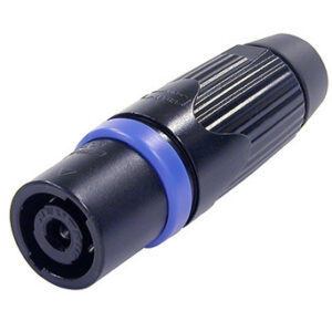 Neutrik Male 4 pole in-line locking speaker connector