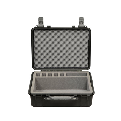 Pliant MicroComIP67 Rated Black Pliant-Branded Hard Travel Case with custom foam - Image 2