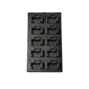 Pliant MicroCom 10 Bay Receiver Pack Drop-in Pack Charger