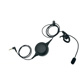 Pliant MicroCom Lavalier Microphone and Eartube with PTT Button with Dual Mini Connector - Image 4
