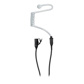 Pliant MicroCom Lavalier Microphone and Eartube with PTT Button with Dual Mini Connector - Image 2