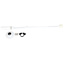 Peavey PM 18S Gooseneck cardioid condensor microphone. 460mm, ISO mount - White - Image 3