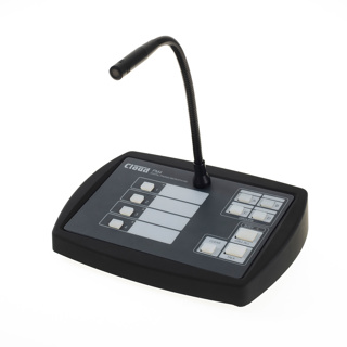 Cloud four zone digital paging mic