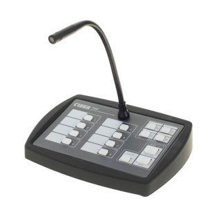 Cloud eight zone digital paging mic