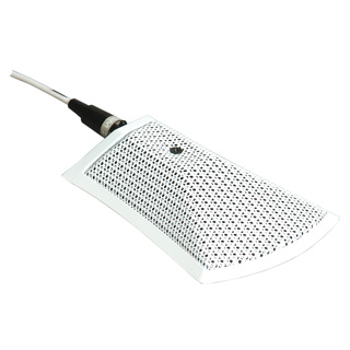 Peavey Electret Condenser Boundry Microphone. 3 meter cable included. White