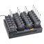 Contacta 6 Bay Charger for Portable Receiver/Transmitter NO CASE