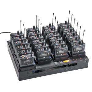 Contacta 24 Bay Charger for Portable Receiver/Transmitter NO CASE