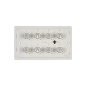Cloud RL-1x8  8x Remote Volume Level Controls and Mute Switch. White
