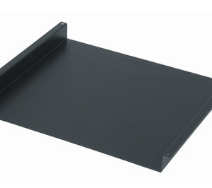 QuikLok RS668 1-U rack shelf - Black
