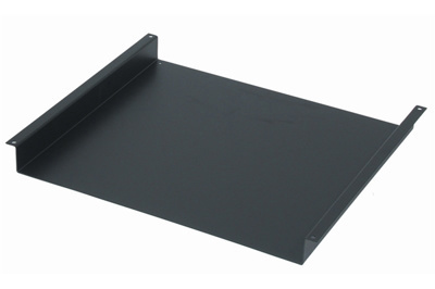 QuikLok RS668 1-U rack shelf - Black