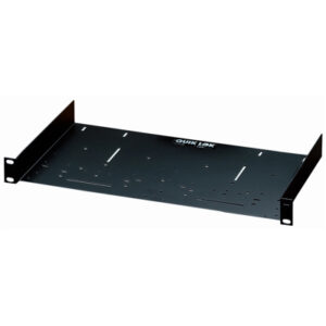 QuikLok RS673 1-U universal rack shelf - Black