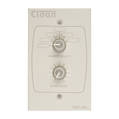 Cloud Remote B music source/level control Z4II/8II CX263/462 46/50 36/50 MPA60-120-24 Decora.Wht