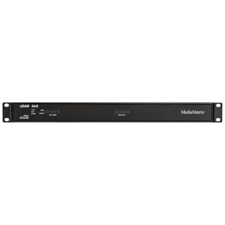 AES67 8 Mic-Line inputs x 8 Line outputs