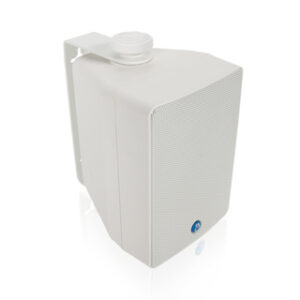 AtlasIED 4" 2-Way All Weather Speaker with 16-Watt 70V/100V Transformer (White) – priced as each