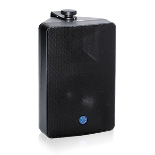 AtlasIED 5.25" 2-Way All Weather Speaker with 30-Watt 70V/100V Transformer (Black) – priced as each