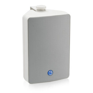 AtlasIED 5.25" 2-Way All Weather Speaker with 30-Watt 70V/100V Transformer (White) – priced as each