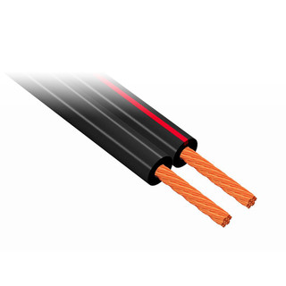 Maximum 250m reel of 2 conductor figure 8 speaker cable