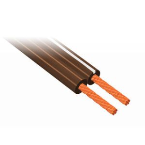 Maximum 250m reel of 2 conductor figure 8 speaker cable