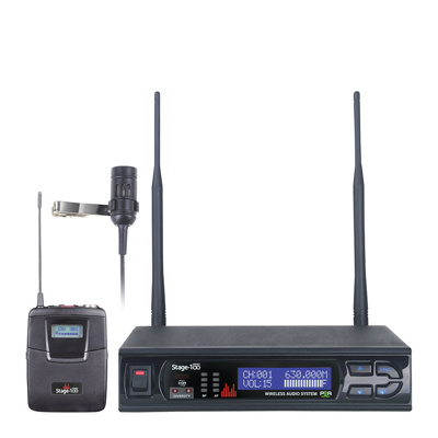 Parallel Lapel wireless system package. Half rack