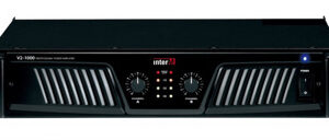 Inter-M Dual channel professional power amplifier. 2RU