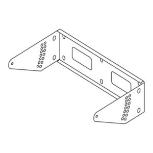 DB Technologies Horizontal wall mounting bracket for LVX P10. Black