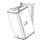 DB Technologies Vertical Bracket for LVX P12 and LVX P15. White - Image 5