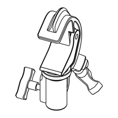 d&b audiotechnik Pipe clamp for TV spigot - Image 2