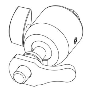 d&b audiotechnik E4/E5 Ball joint adapter