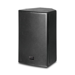 inDESIGN 12" two-way professional passive speaker. 350 watts RMS. U bracket included. Black