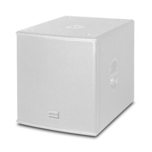 inDESIGN 15" passive sub-woofer. 600 watts RMS. White