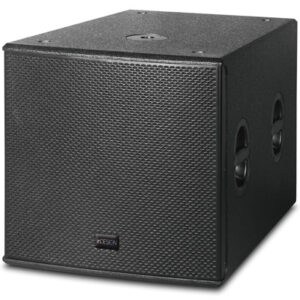 inDESIGN 18" passive sub-woofer. 600 watts RMS. Black