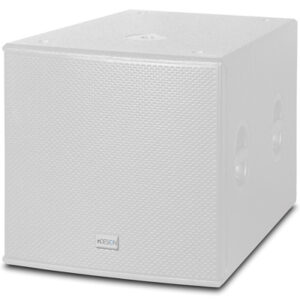 inDESIGN 18" passive sub-woofer. 600 watts RMS. White