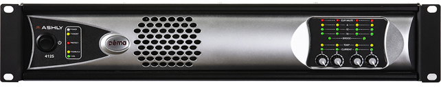 pema Network Power Amp 4 x 125 W @ 4 Ohms with 8x8 DSP Processor